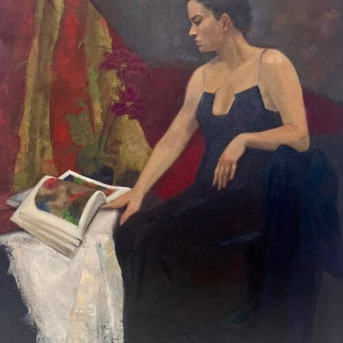 71 x 96cm “looking for inspiration”