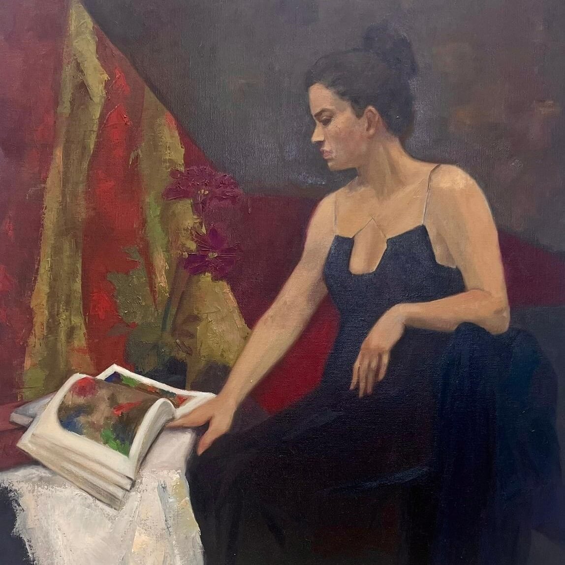 71 x 96cm “looking for inspiration” Myhartgallery (1)