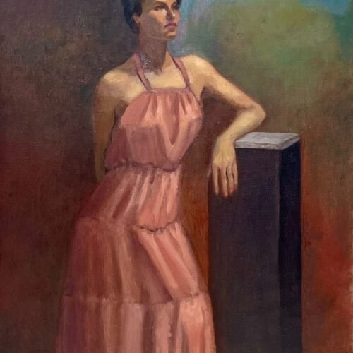 81 x 51cm “dusty rose”